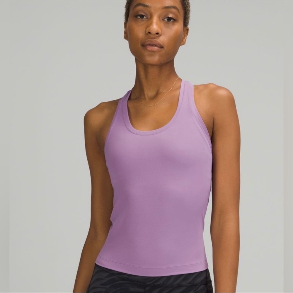 lululemon athletica Lilac Racerback Tank Top